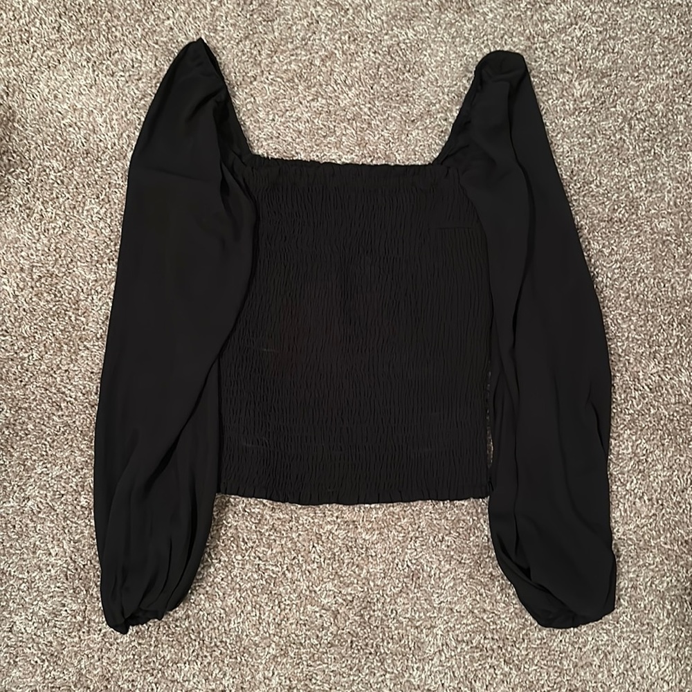 Abercrombie and Fitch women’s black top size small